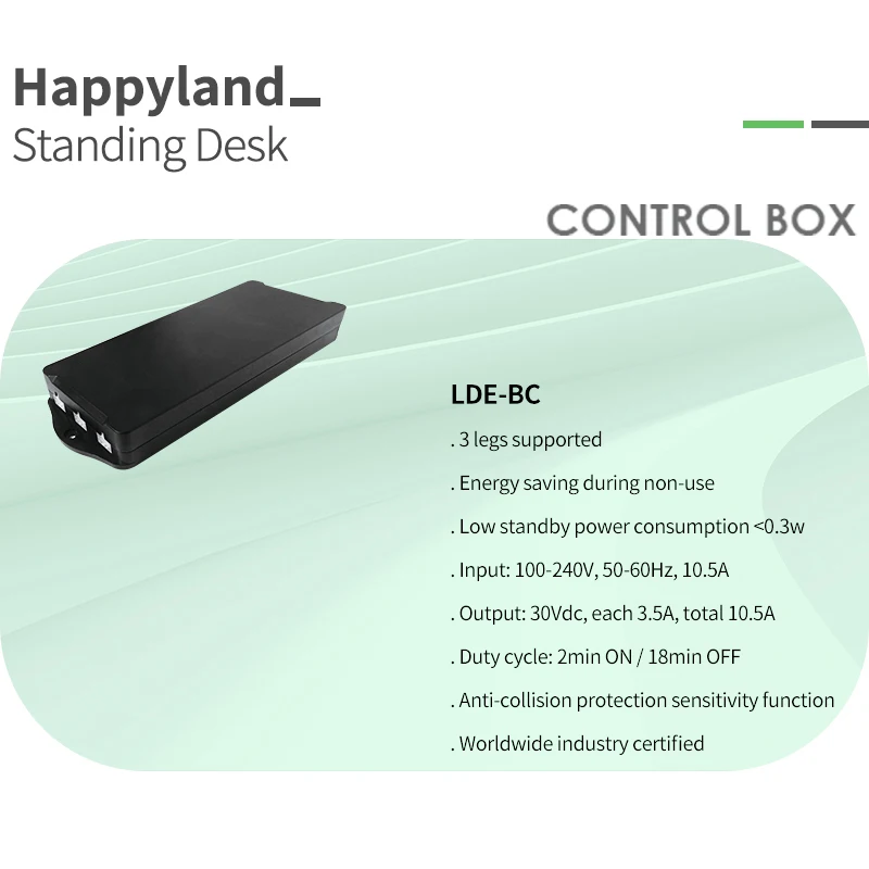 BB One Leg Home Office Furniture Table Control Box For Electric Height Adjustable Standing Desk Frame