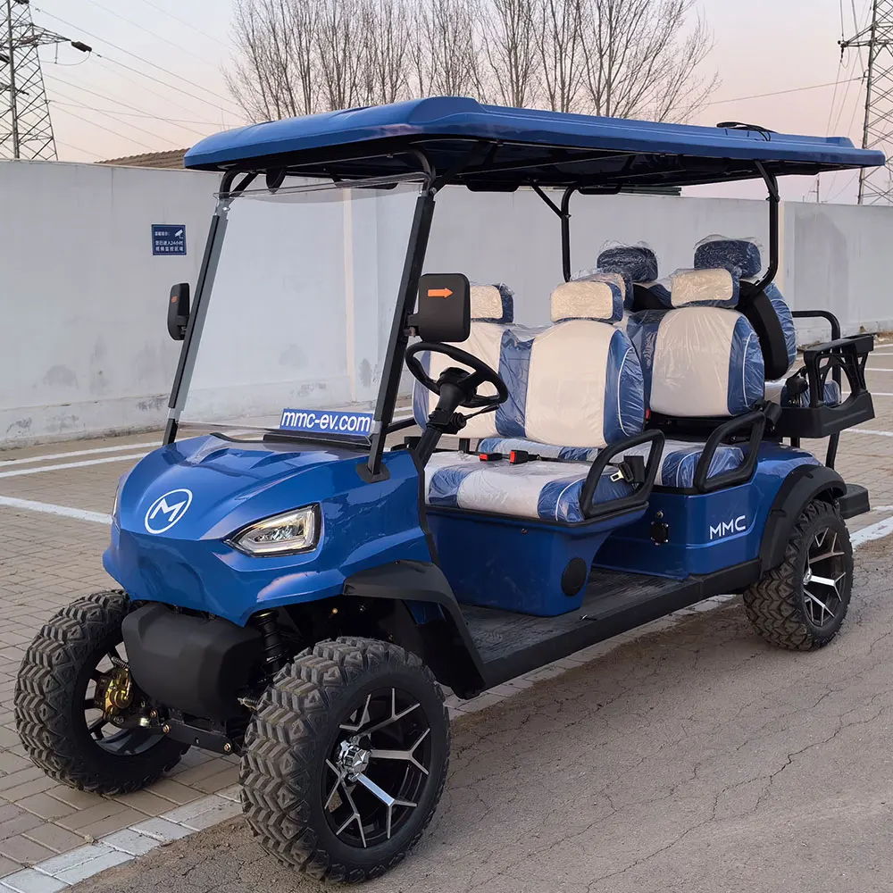 4 6 8 seat 3500W Motor Foldable Electric Golf Scooter 4 Wheels Mini Chinese Cheap Electric Golf Carts