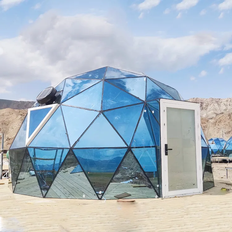 Glass Dome Tent Ecotourism Nature Immersion Deluxe Tent  For Outdoor Winter Snow Heated