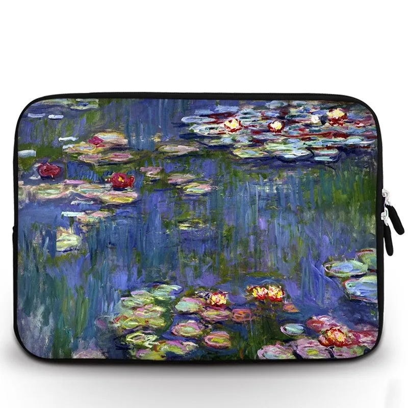 Good quality Logo printing Neoprene Notebook Protective Soft Case Neoprene Laptop Sleeves with Zipper for Ladies