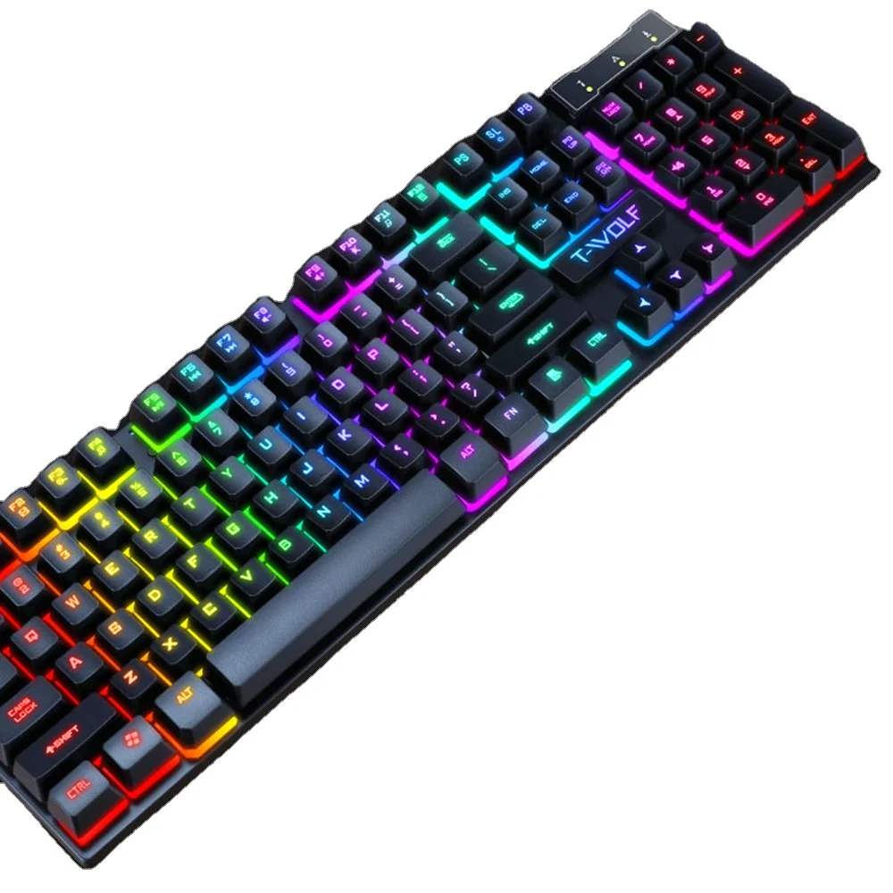 Высококачественная Водонепроницаемая игровая клавиатура Механическая rgb механическая для ПК