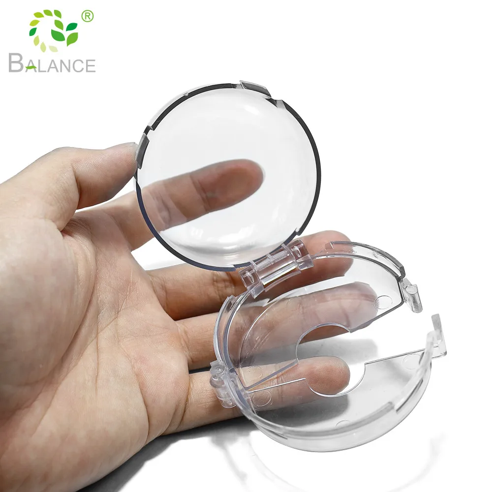 Baby Proofing Oven Cover Lock Baby Safety Protector Transparent Gas Cooker Cover Lock Kitchen Stove Knob Cover