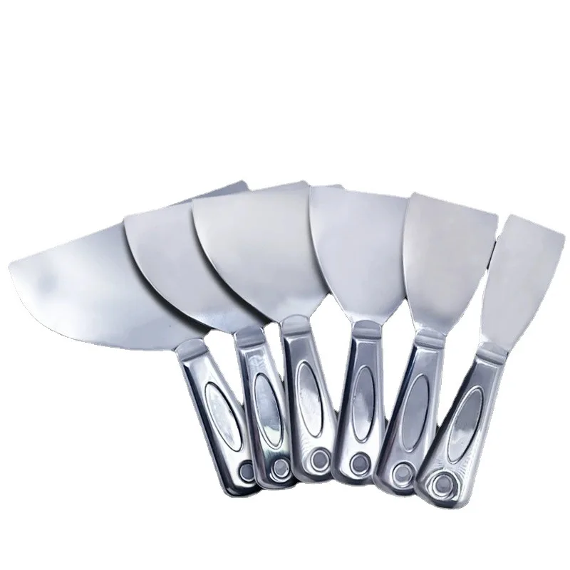 Best Selling Products 2025 420 All Stainless Steel Putty Scraper Knives Wall Removal Paint Cleaning Putty Knife Cleaning Tools