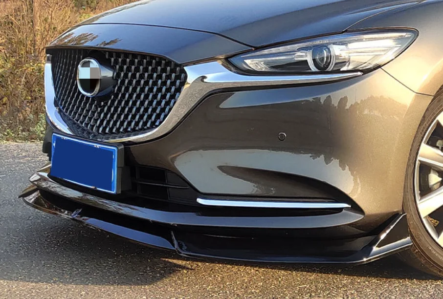 Automotive Parts 3 PCS Style Front Lip For 2021-2022 MAZDA 6 ATENZA Upgrade Front Bumper Splitter