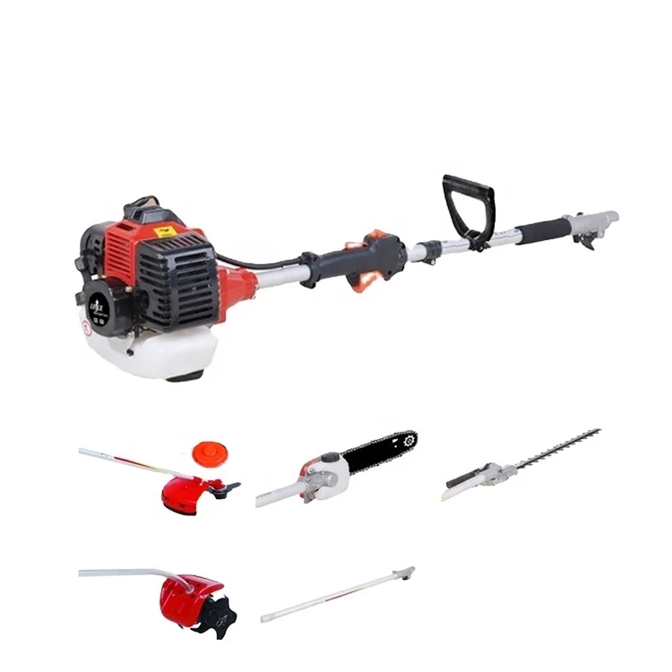 Professional garden pole pruner and pole hedge trimmer and gasoline hedge trimmer