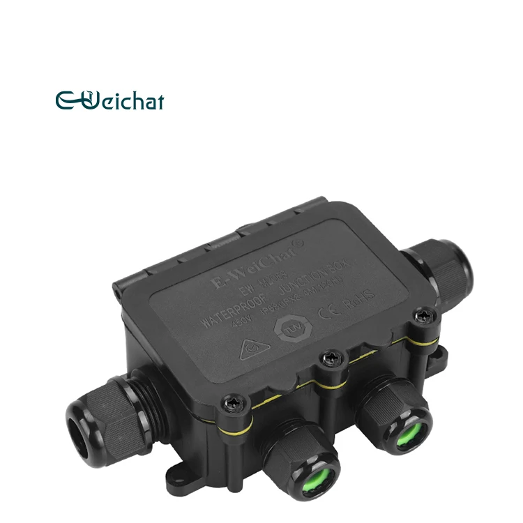 Outdoor E-Weichat Sensor Housing Boxes IP68 Waterproof Junction Box  Cable Terminals block