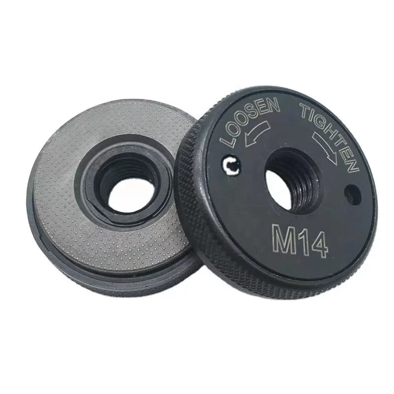 M14 Angle Grinder Quick Change Flange Spiral Lock Nut Fasteners Inne Outer Flange Plate