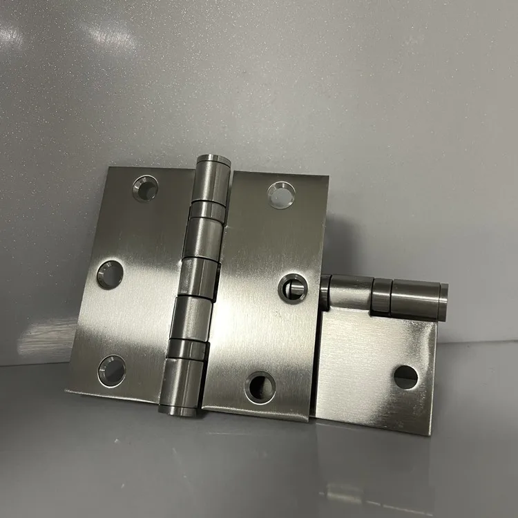 Factory Wholesale 3x3 Stainless Steel Door Hinge 2 Ball Bearing Solf Closing Hinge Bisgras for Steel Doors