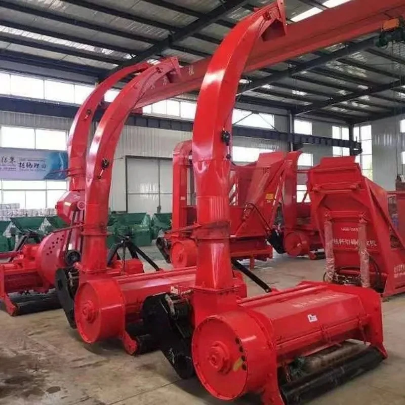 Tractor straw recycling machines corn harvester machine  grass forage harvester corn silage harvester machine