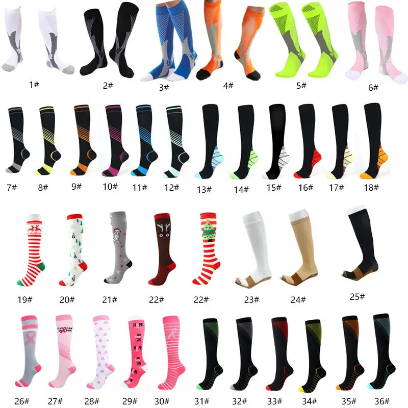Factory Direct Supplier Compression Socks Athletic Compression Socks Wholesale Compression Socks Casual 100% Polyester Autumn