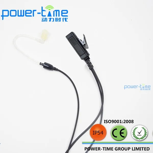 
Acoustic air tube headphones for police security service TC-2100 