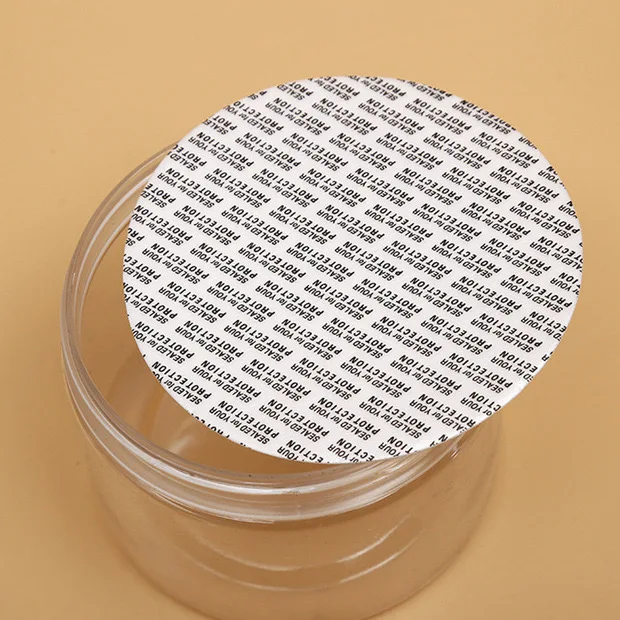 Self-Adhesive Medical And Health Products, Food And Cosmetics Pressure Sensitive Seal Liner/Gasket/Wad For Dry Solids Bottle