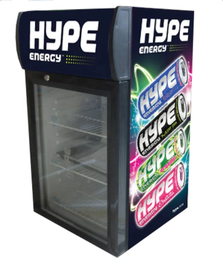 Factory Commercial Single-Temperature Vertical Display Fridge for Beverages for Supermarket Drink Chiller & Cooler Displays