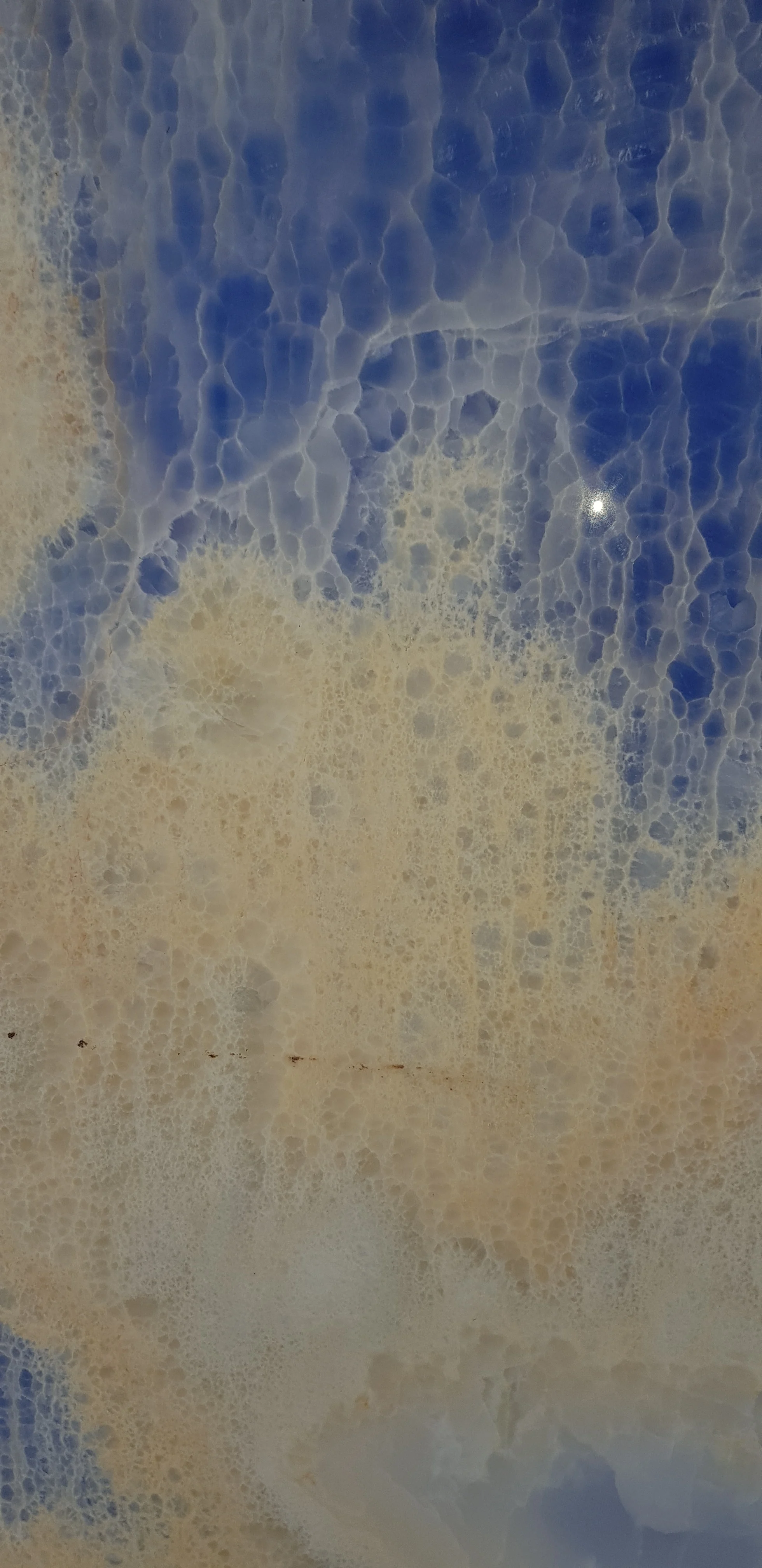 Blue Onyx Stones Natural Transparent Marble Stones Slabs Tiles for Hotel Villa Decoration Polished Onyx Marble Floor Wall Panels