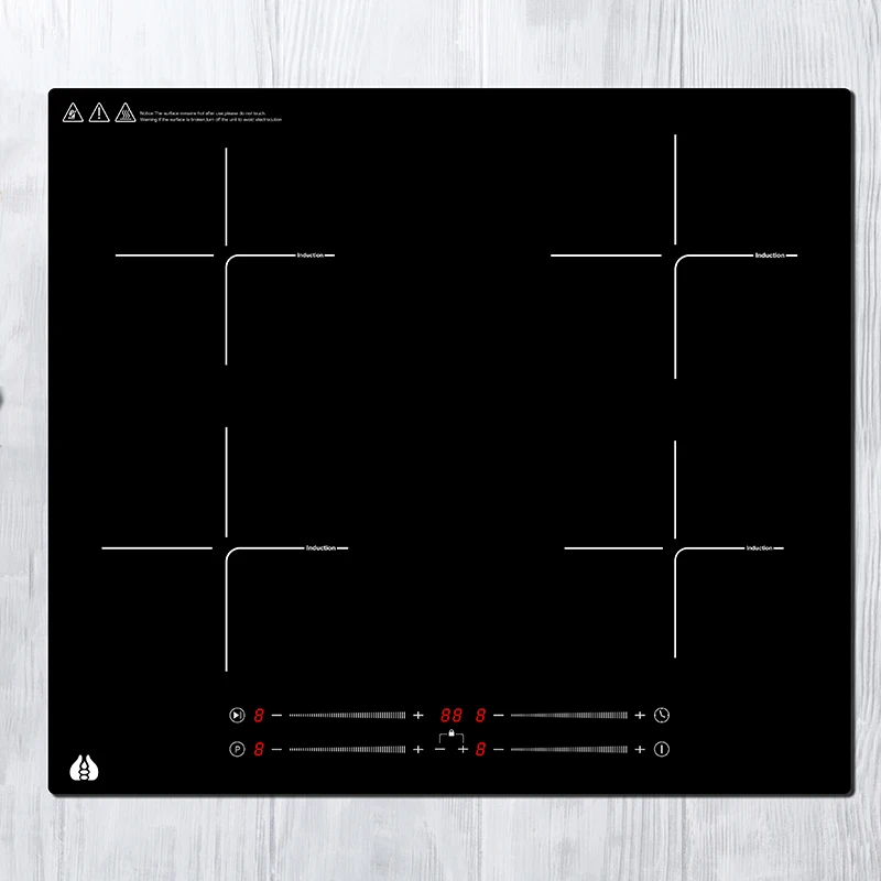 CE  RoHS EMC GS Certification 590mm Induction Cooker Built-in Electric Stove 4 Burner Induction Cooktops