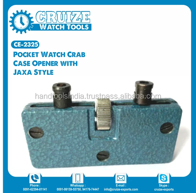 Pocket Watch Crab Case Opener with Jaxa Style