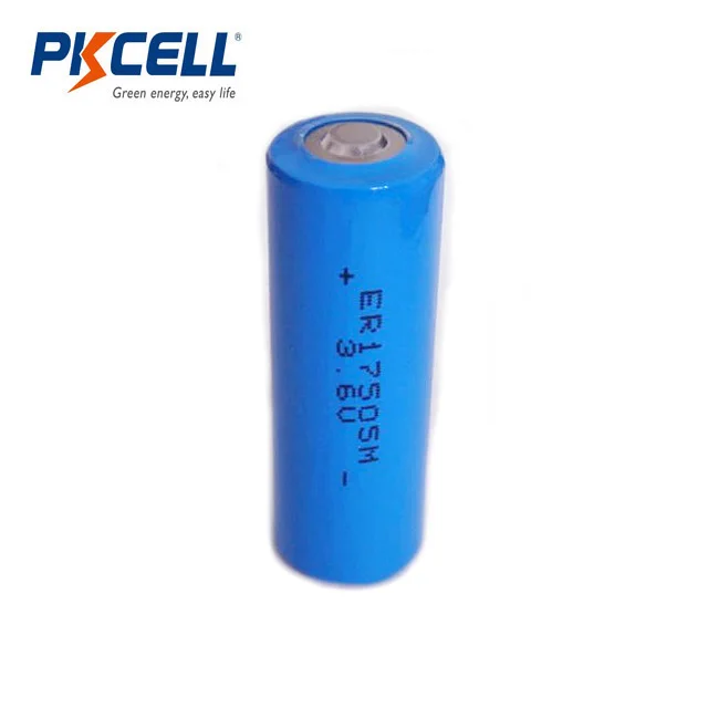 Low Temperature Environment A Size 2800mah Power Type Er17505m Li-Socl 2 Battery For Sensor, Iot , Smart Meter