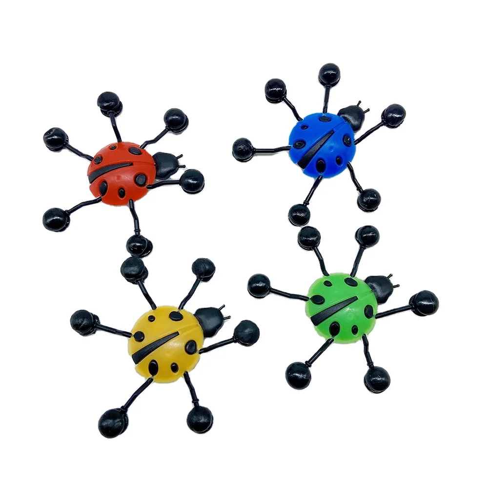 Wholesale Educational Plastic Sticky Wall Climbers Stretchy Bug Toys Window Crawler Toys Creative Fidget Toys Kids Parties Favor