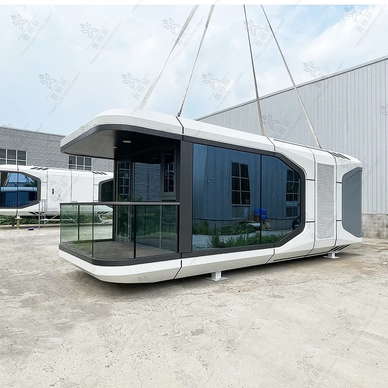 Furnished Luxury Mobile Toilets Festival Tuinhuis Mobilhome Prefab Building Apartment Osb Marketing Advertising Inflatable
