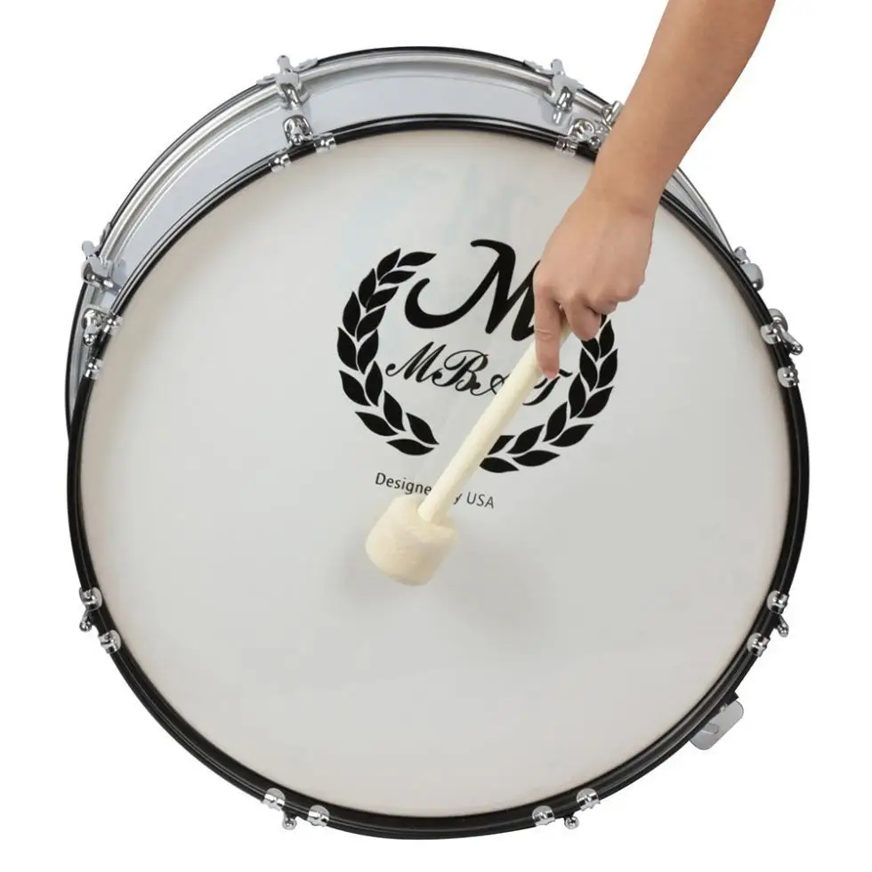 Stock Supply Soft Hammer Drumstick for Snare Drum Big Cymbals Percussion Instrument Accessories Fun House Drumstick