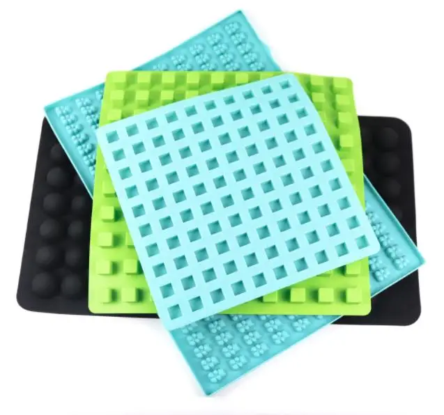 Non-Stick Ice Cube Tray Candy Mold Kitchen Baking Mould Silicone Chocolate Molds