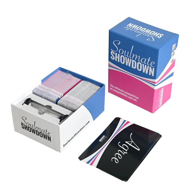 Custom Family Funny Entertainment Board Game Playing Cards game card Kids Toys card game printing custom