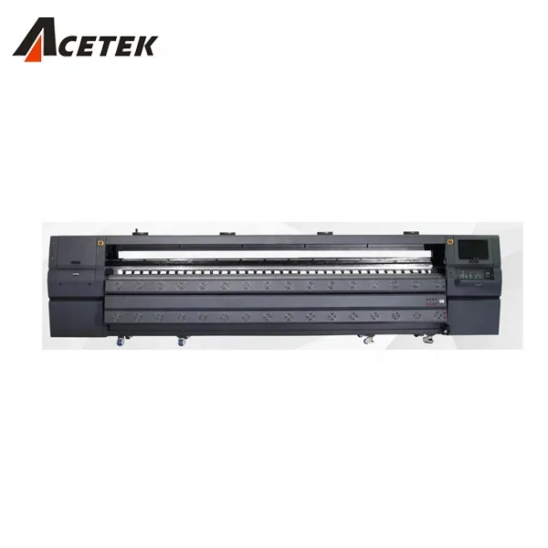  Acetek 5 м широкоформатный гибкий принтер для баннеров с головкой konica
