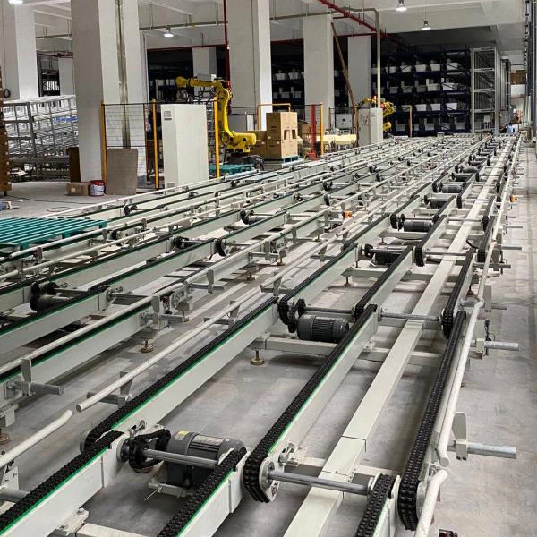HLX Industrial Roller Chain Conveyor For Logistics System