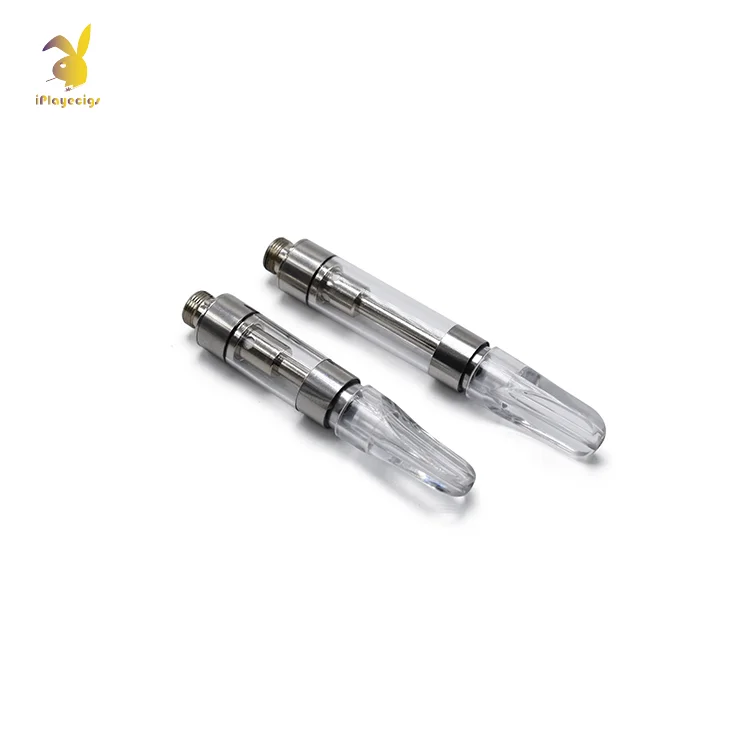 2019 Новый масляный картридж cbd с прозрачным наконечником, керамический катушечный картридж для вейпа 510, атомайзер cbd с пользовательским логотипом