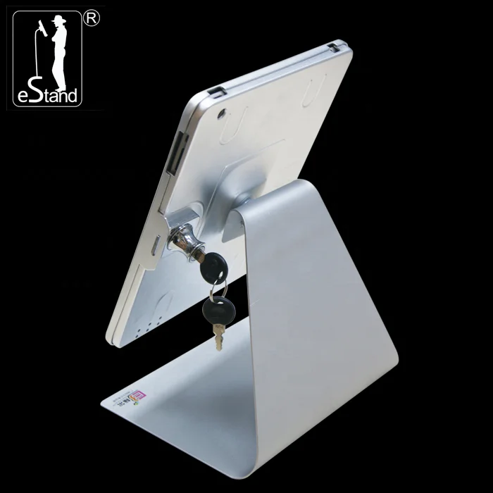 EStand BR24012 вращающаяся настольная противокражная Запираемая подставка для планшета для iPad 2/3/4