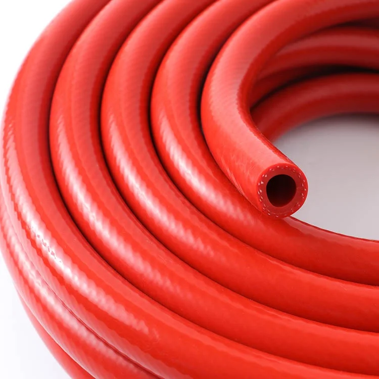 Wholesales Low MOQ High Quality Manufacturer Exhaust Braided Silicone Rubber Hose