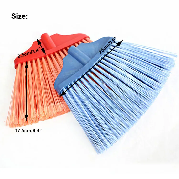 HQ0199R American market plastic garden cleaning hand broom USA screw