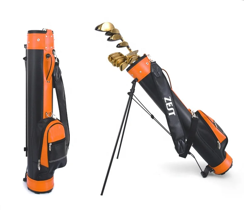 golf bag waterproof cheap PU leather golf bag wholesale custom logo