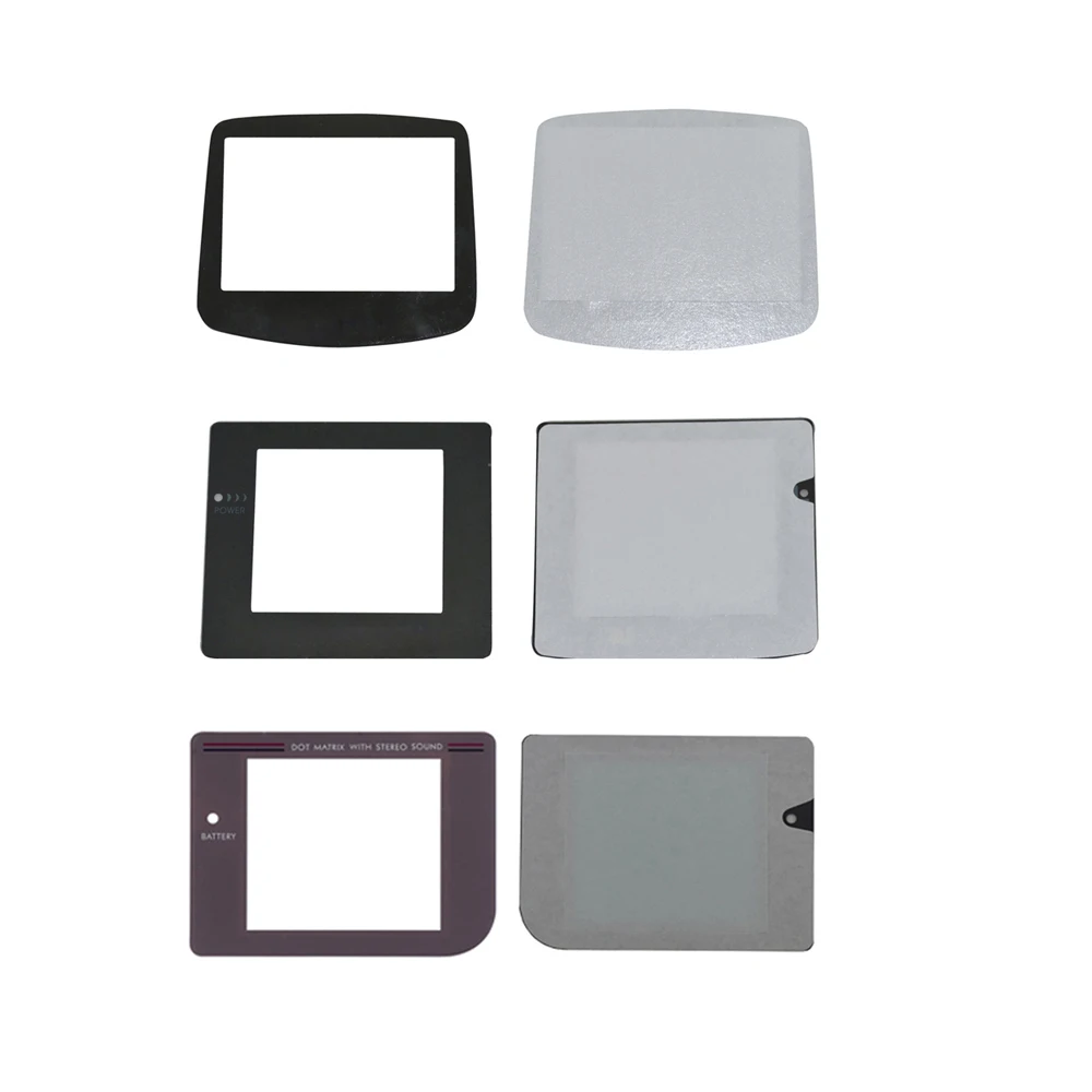 Screen Lens For Gameboy Color for GBC GBASP/GBL/GBP/GB/GBA Replacement Glass