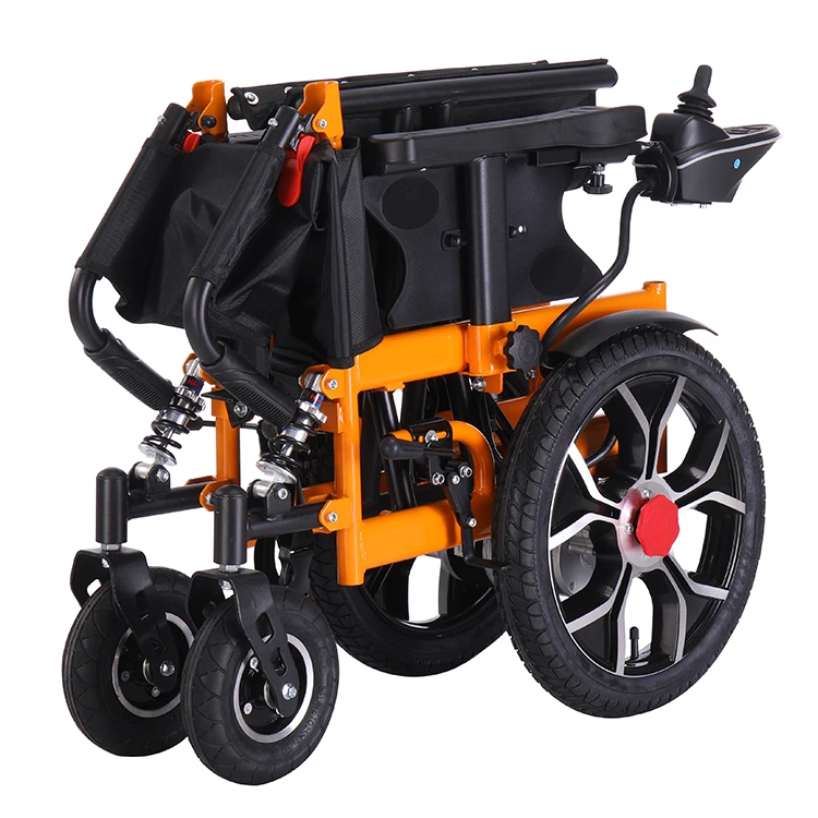 2023 NEW Folding Lightweight Electric Handicapped Manufacturer Disabled wheelchair with remote control