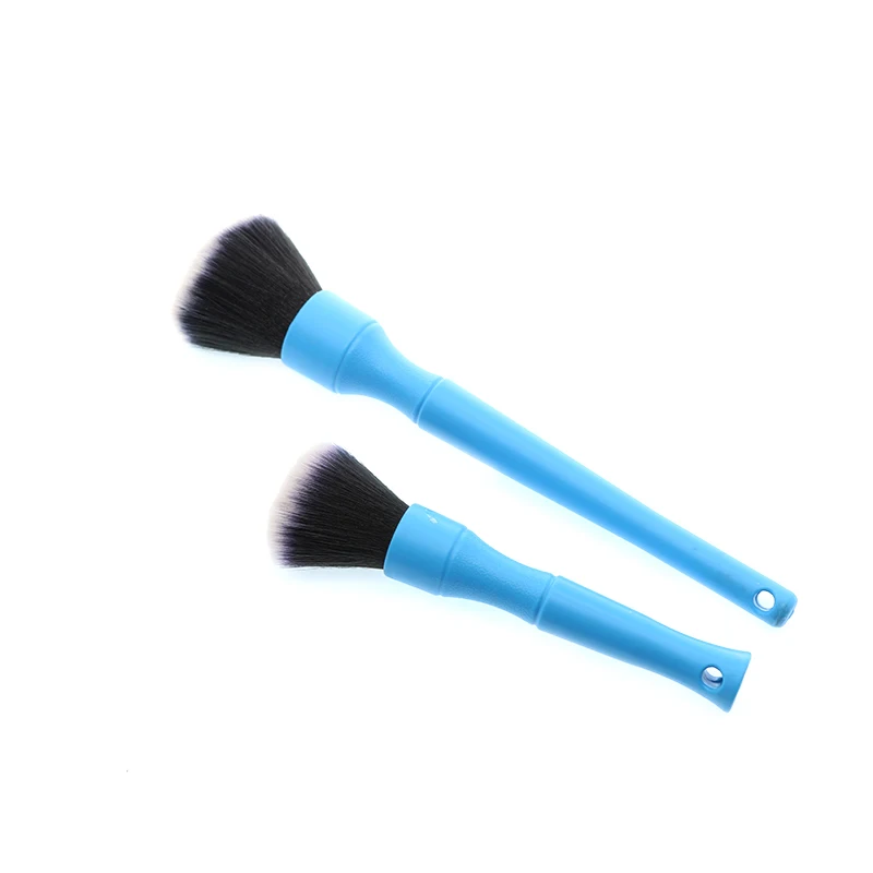 2pcs/set car wash brush super quality air vent cleaning car wash interior detailing brush soft car brush