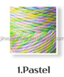 Сделай Сам искусство специальные смешанные одиночные твист Макраме Шнуры 4 мм ткацкие струны и веревки для макраме