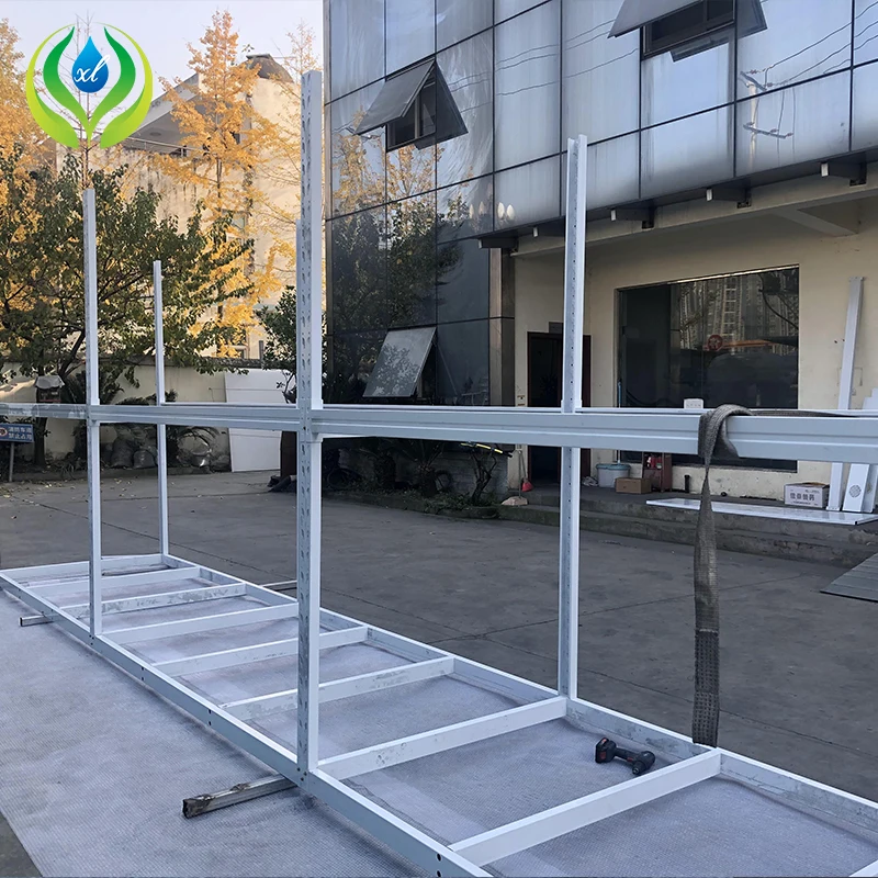 MYXL Commercial Microgreen Growing System Mobile Grow Racks