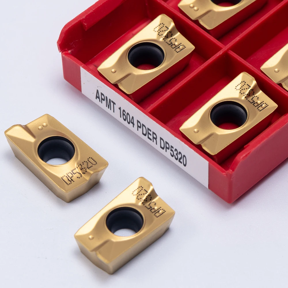 Solid Carbide CNC Milling Inserts APMT 1135 1604 Cutting Tools