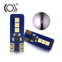 2022 New Style T10 LED 3030 Auto Light Bulb T10 Canbus 6smd 3030 Interior Light For Car License Light