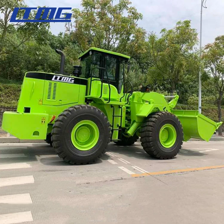 LTMG earth-moving machinery loader LT955 5 ton 5000kg cargador frontal front loader with joystick operation