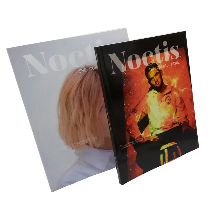 Luxury Offset Printing Glossy Magazine Fast Printing Service