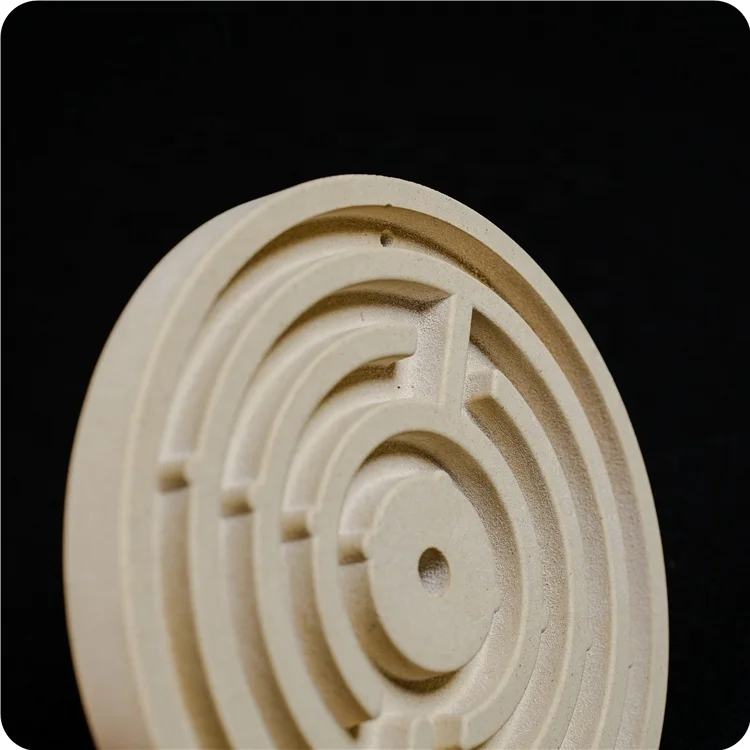Обрабатываемый круглый керамический нагревательный элемент из кордиерита