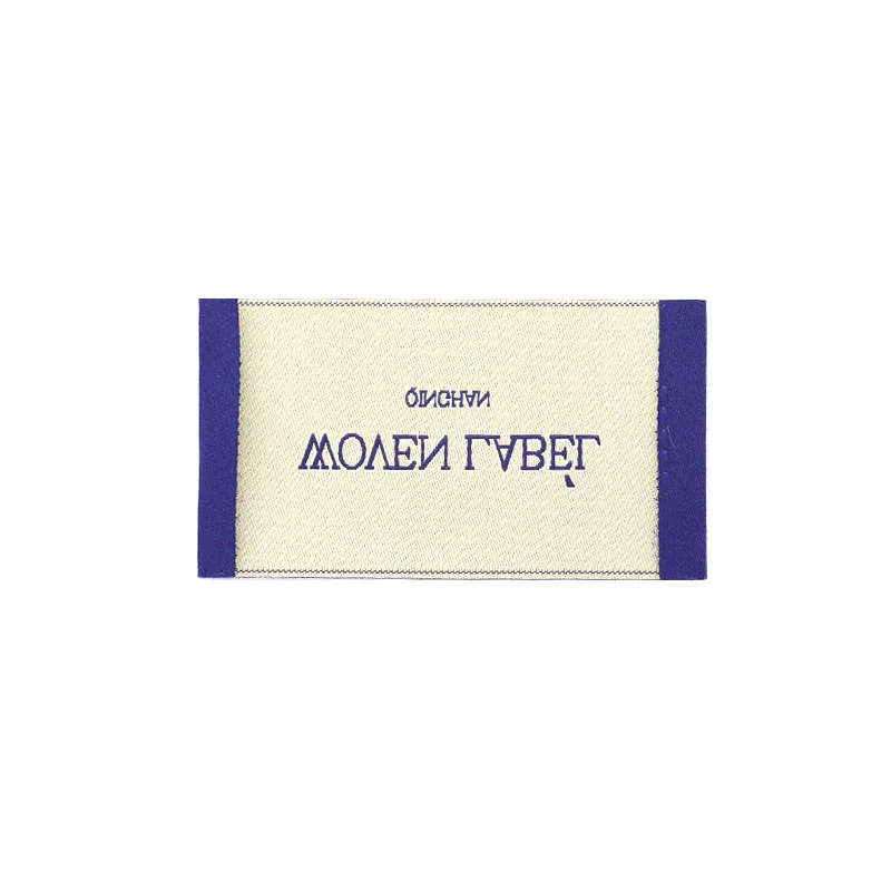 Пользовательские аксессуары для одежды рубашка шея основная тканая этикетка