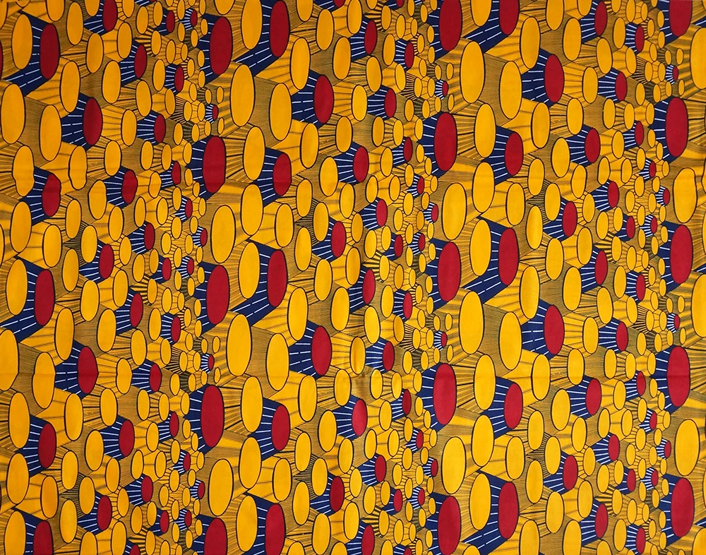 V1207 veritable guaranteed tissus printed real print africa wax ankara waxed cotton fabric