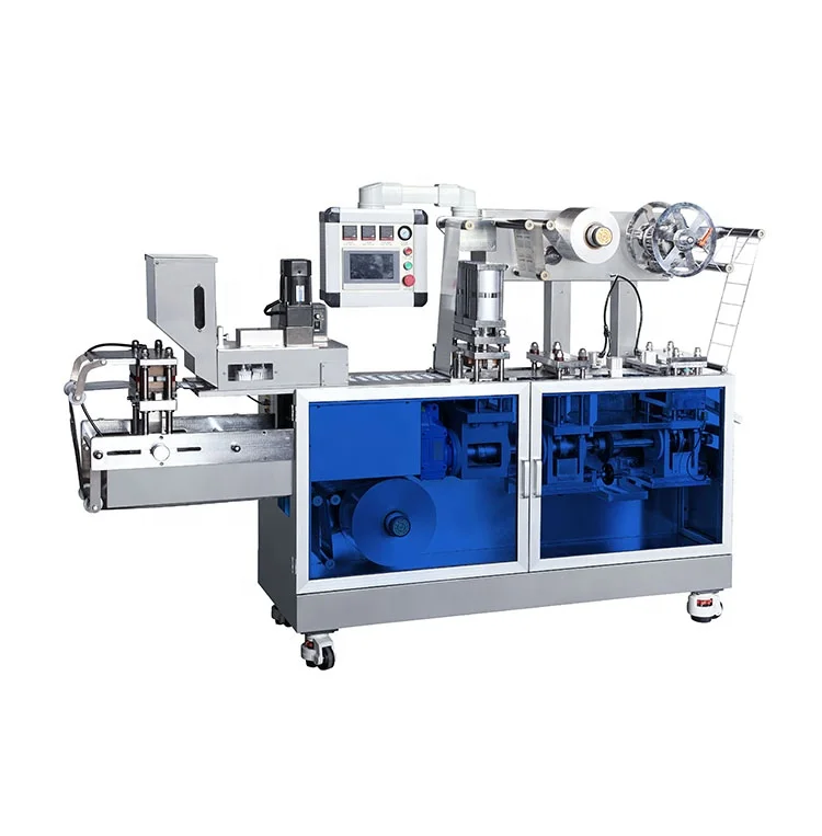 Honey Butter Blister Packing Forming Machine, Fully Auto Self Checking Alu Alu Tablet Capsule Pill Blister Pack Machine