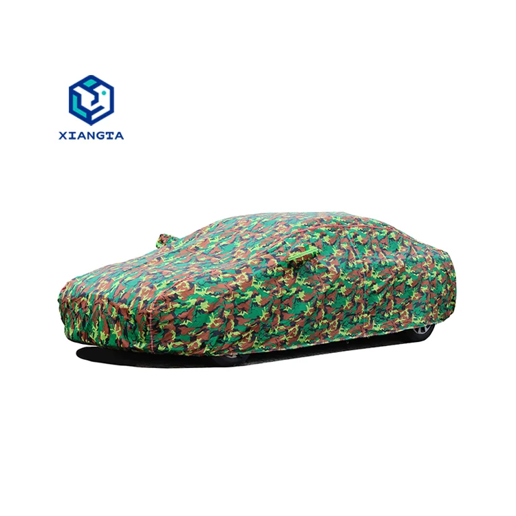 Xiangta Customizable Dustproof Soft Stretch PEVA and Cotton Waterproof Anti-Hail Mobile Garage Car Cover Outdoor