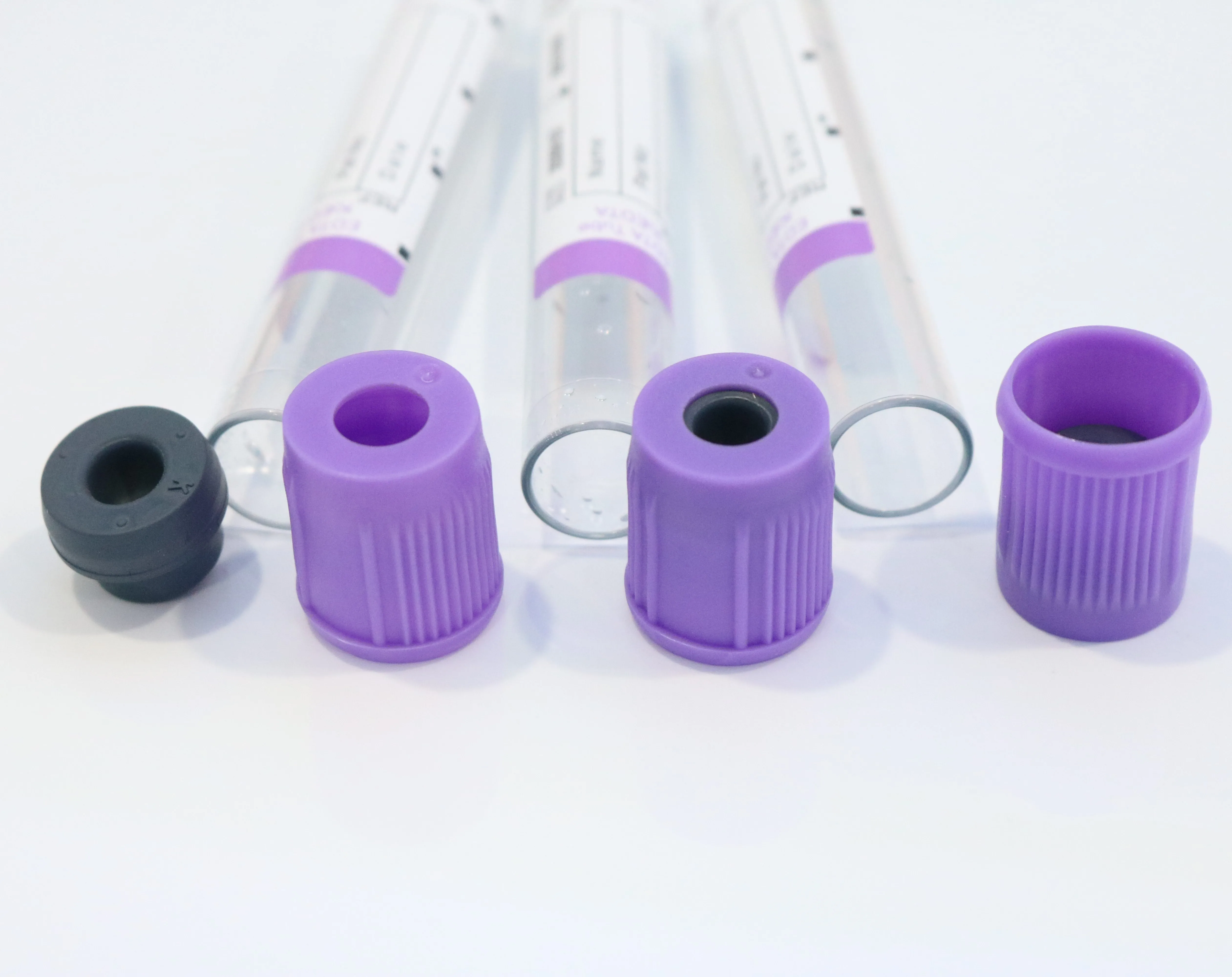 
13*75mm/13*100mm/16*100mm vacuum blood test tube EDTA tube 