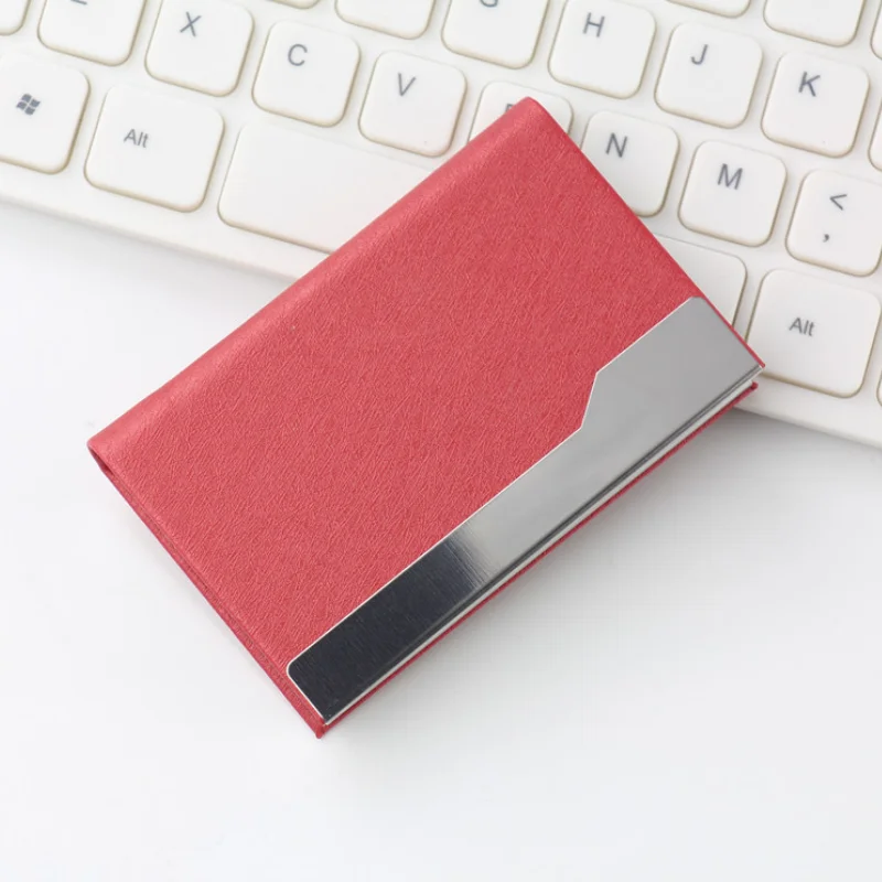 Factory direct Selling Metal Blocking RFID Credit Card Holder Name Card Case With Multi-colors
