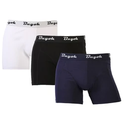 Peony & Buyoh Set Sale Oem 3 Pieces Breathable Organic Bamboo Breathable Sexy Underwear Men Custom Bamboo Underwear Boxer